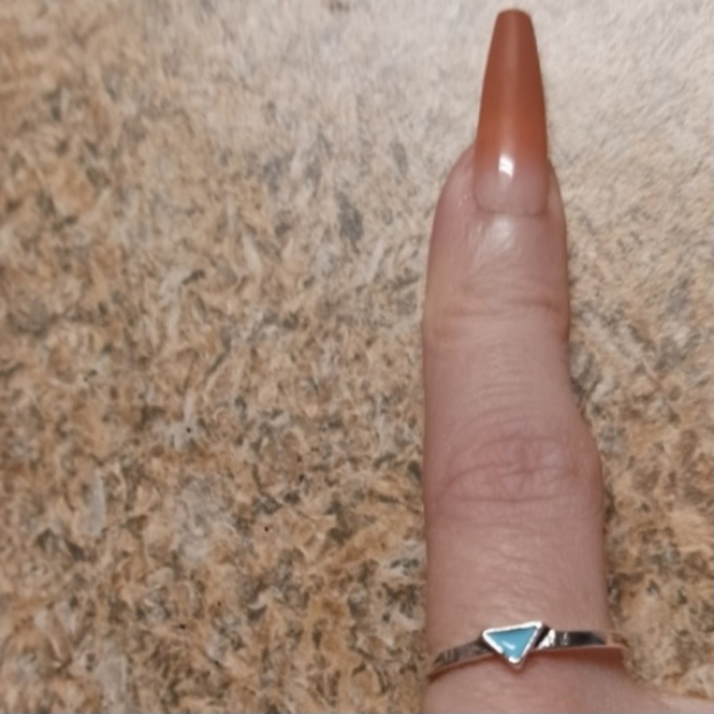 ⭐️Ring #4⭐️ 4.5 Size Rings. NWT. Silver colors, gold colors, faux diamonds. - Picture 16 of 16
